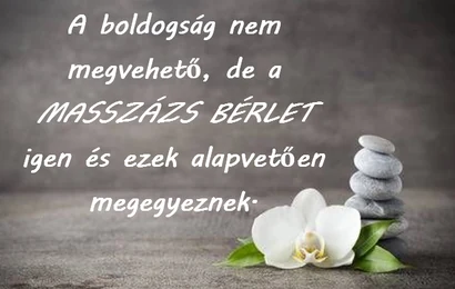 Masszázsbérlet ajándékba